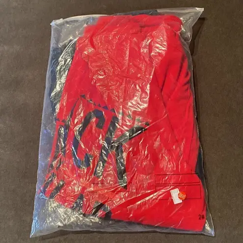 Women’s 2 Piece Outfit Black By Popular Demand Size 3XL NEW Red