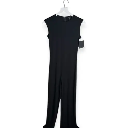Norma Kamali Black Sleeveless Jumpsuit Bestseller New with Tag W1865 Sz S