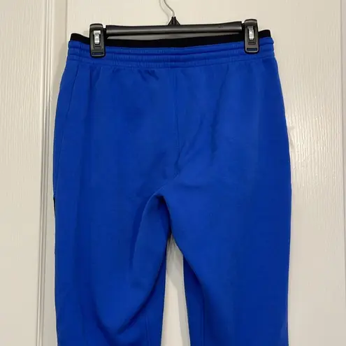 Nike  Showtime Basketball Dri-FIT Blue Black  Jogger Pants Size Med EUC #DS-1553