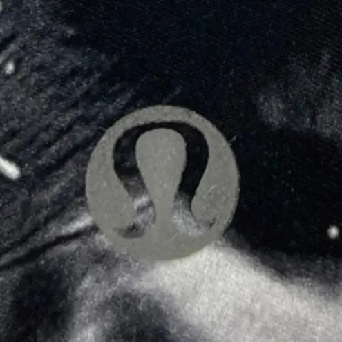 Lululemon Black White Tie Dye Marble Printed Tennis Golf Athletic Skirt Skort S