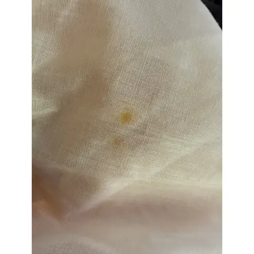 Vintage 60s Gilead Pale Pink Nightgown Embroidered Bodice Lace Accent Womens L Size L