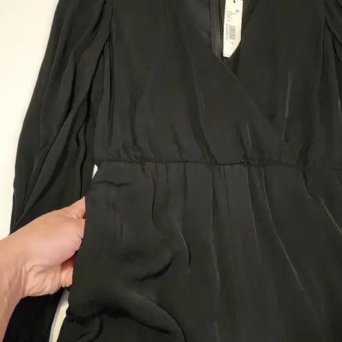 Alice + Olivia  Sinclair Black Long Sleeve Short Romper Size 2 – New with Tags - Image 11