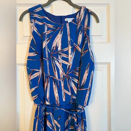 London Times Sleeveless Palazzo Jumpsuit, Size 14