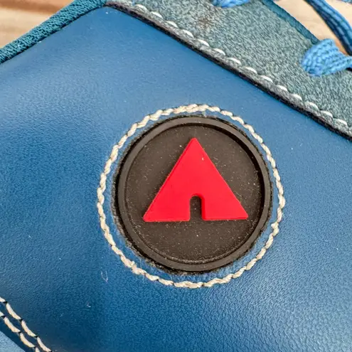 Airwalk Vintage Y2K Stevie Skate Sneakers Blue White Leather & Suede Streetwear