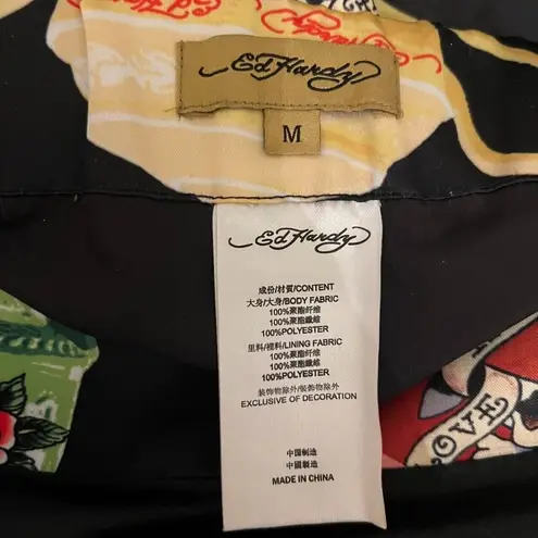 Ed Hardy  Mini Skirt Size M Rare