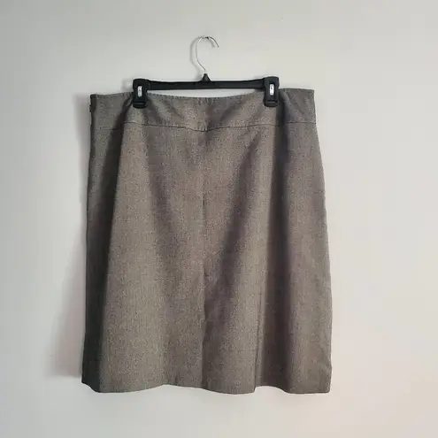 Geoffrey Beene Sport Stretch Gray Pleated Shirt 16