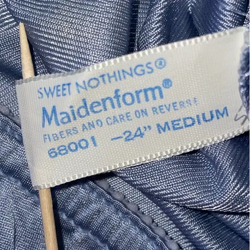 Maidenform Sweet Nothings Blue Lace Embellished Half Slip Small