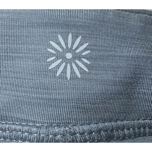 Tangerine Capri Leggings Women Size Small Grey Muilti Color Sheer Stretch