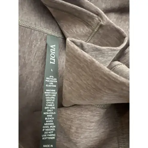 Vuori Women's Mid Rise Elevation Slim Bootcut Pants Color Hazel Heather Sz Large