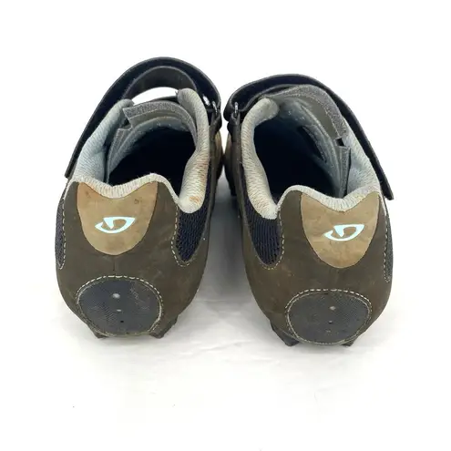 Giro Reva Green and Brown MTB Cycling Shoes Women's Size 8.5