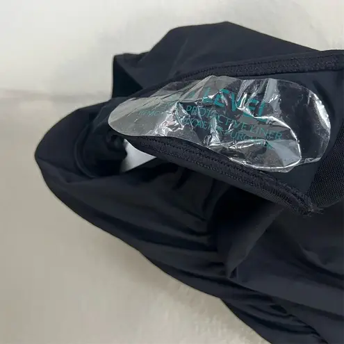 Sea Level Women's One Piece Swimsuit Size 4 Black V neck