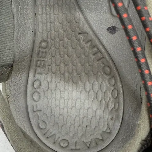 Keen Waterproof Water Newport Hiking Sandals Shoes Gray Orange Accent Size 8