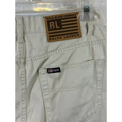 Women's Polo Jeans Co. Ralph Lauren Beige Capris Size 8