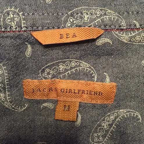 Jachs GIRLFRIEND BEA FLANNEL SHIRT SZ M