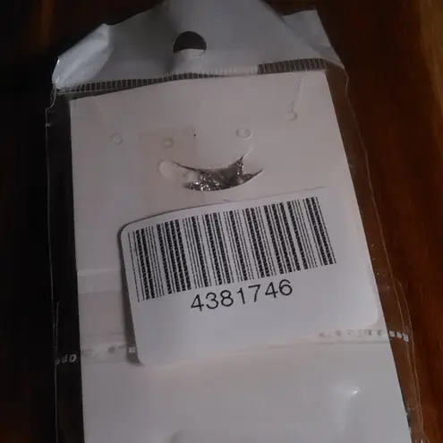 Peace Chili Stone Rectangular Frame Two Inch Pendant Stainless Steel Necklace