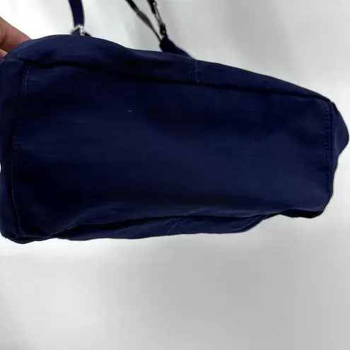 Baggallini All Around Hobo Crossbody Bag Zip Adjustable Pockets Blue One Size