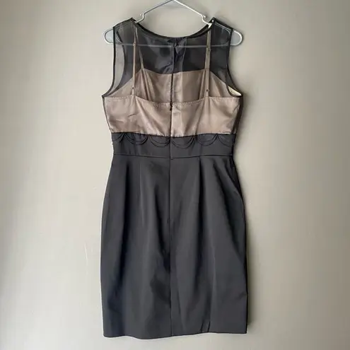 Max and Cleo sz 10 sheer cocktail formal dress