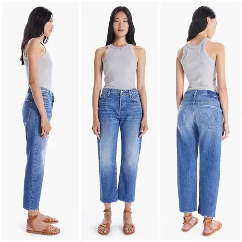MOTHER Denim đź’•MOTHER SUPERIORđź’• The Ditcher Crop Jeans ~ Running With Scissors 25 NWT