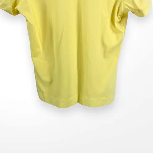 Cutter and Buck Yellow Short Sleeve Polo T-Shirt