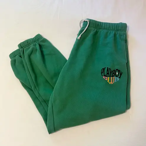 Playboy By PacSun Green Club sweatpants