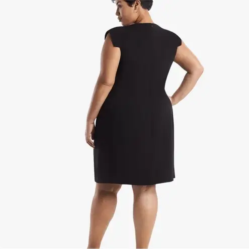 MM.LaFleur M.M. Lafleur The Sarah Crepe Midi Dress in Black