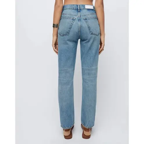 RE/DONE NWT  70s Straight Leg Blue Denim Jeans - Worn Medium Raf