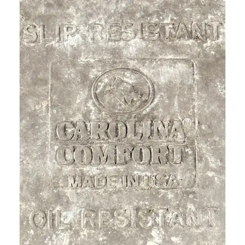 Carolina Comfort Womens Sz 10 M Steel Toe Work Boots Brown Slip Oil Resistant