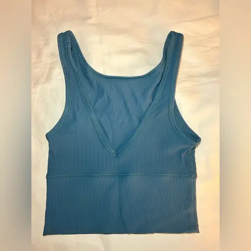 Lululemon  blue power pivot tank