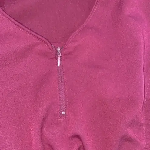 Marilyn Monroe  by Medi Chic burgundy Nurses scrub top size medium