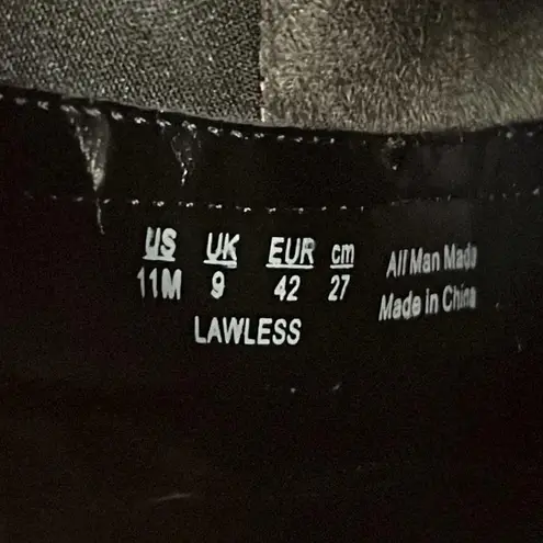 Dr. Scholls Lawless Women’s Western Ankle Boots Bootie Black Vegan Leather 11