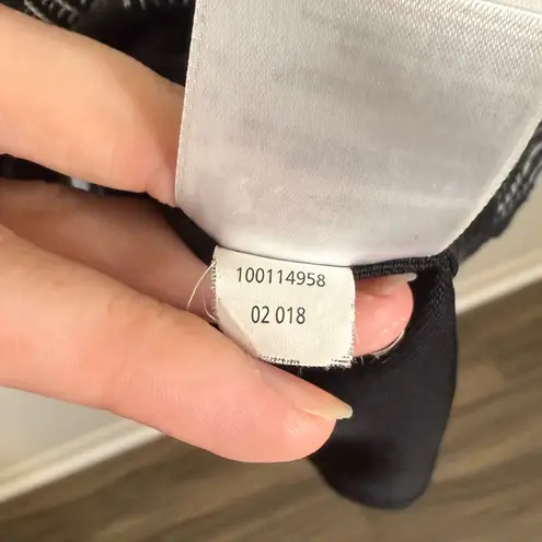 Brooks Brothers Black White Plaid Floral Sheath Dress Size 4