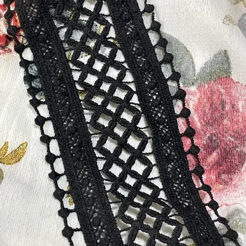 Lavishe Tunic Dress Floral Lightweight V