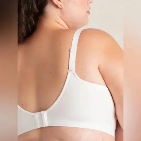 Shapermint Essentials Everyday Comfort Straps Wireless Shaping Bra XL White Size 1X