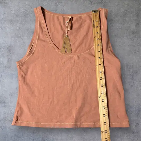 SKIMS New Cotton Tank Top Womens 3X Sedona Scoop Neck Sleeveless Casual