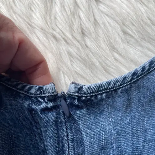 Superdry Desert T-shirt Chambray Indigo Dress