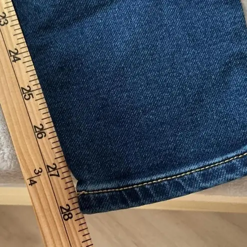 Maternity Dark Wash Skinny Jeans Full Panel Comfortable Stylish Everyday Blue Size 8