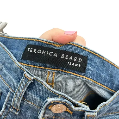 Veronica Beard Debbie Grotto Tuxedo Stripe Skinny Jeans Size 24 / 00