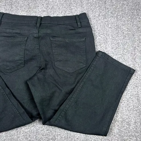 Venus  Women's Black Denim Capri‎ Cropped Jeans Size 2 Casual Pants