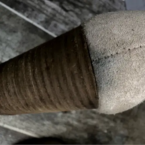 Alex Marie Alex Marie Gleneva Nubuck Chelsea Block Heel Booties Brown/Tan Zip Up Size 9