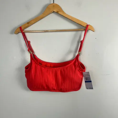 New Michael Michael kors Two Piece Sea Coral bikini size XL Red