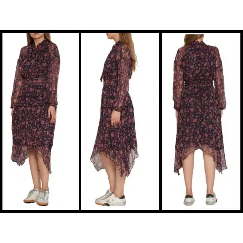 Walter Baker ππ Meg Floral Dress Midnight Bloom 8