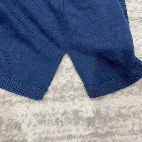 NWT Magnolia Grace Blue Knit Turtle Neck Sweater