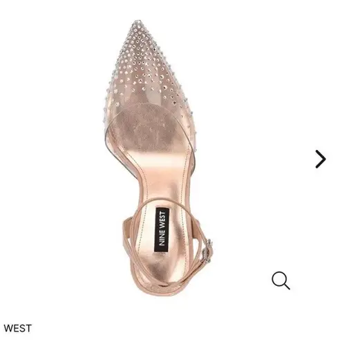 Nine West  Foreva Ankle Strap Dress Heels fall formal classic casual pointed toe - Image 3