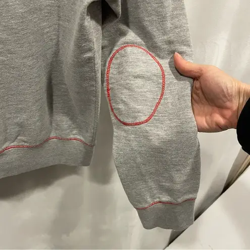 IZOD Vintage look Collegiate OSU Ohio State crew neck gray kangaroo sweatshirt