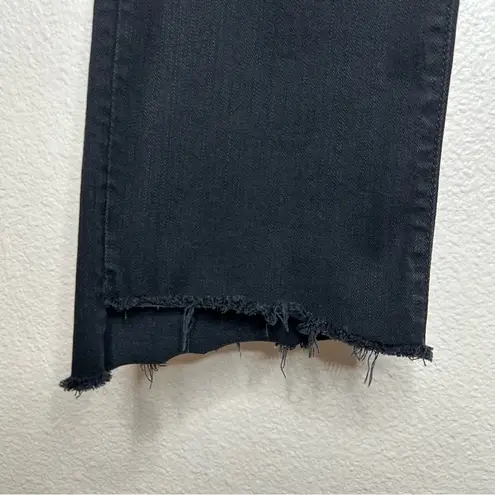 Mother Insider Crop Step Fray jeans Not Guilty 30 Black