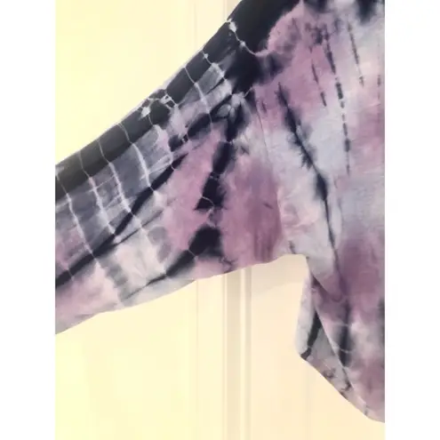 MARONIE LA Tie Dye Hooded Crop Sweatshirt BRAND NEW Size Medium!