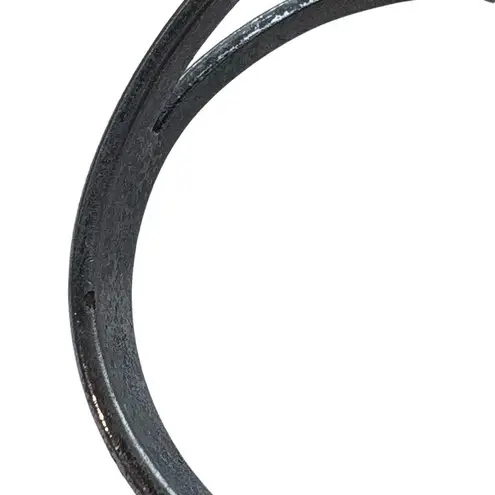 Vintage Native American Southwestern Inlaid Hearts Slave Bracelet/Ring Silver