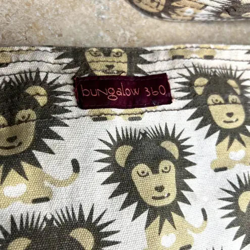 Bungalow 360 Lion Bag Crossbody Tote Small Diaper Bag Purse Brown