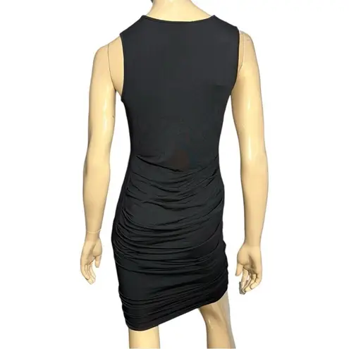 Ingrid & Isabel NWT Women’s Size XS Black Ruched Maternity Layered Tank Dress