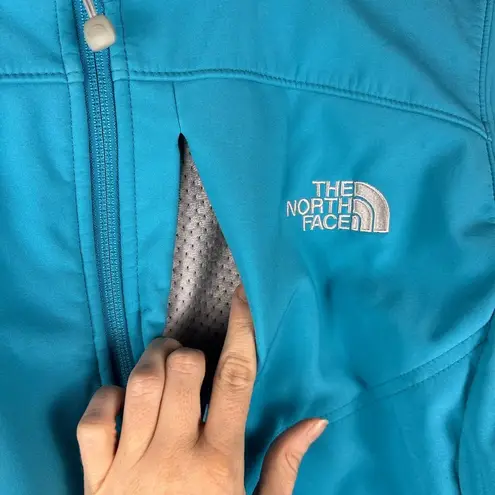 The North Face  Women's Medium TNF Apex Bionic Bright Blue‎ Soft Shell Outdoor thumbnail 5